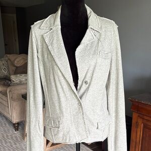 Calvin Klein Jeans Light Gray Blazer